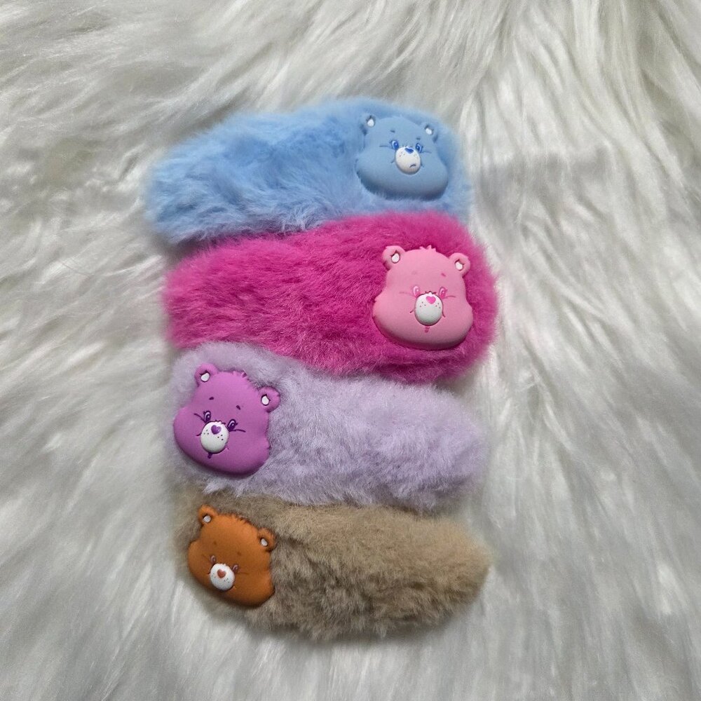 Care Bears Plush Hair Clips
